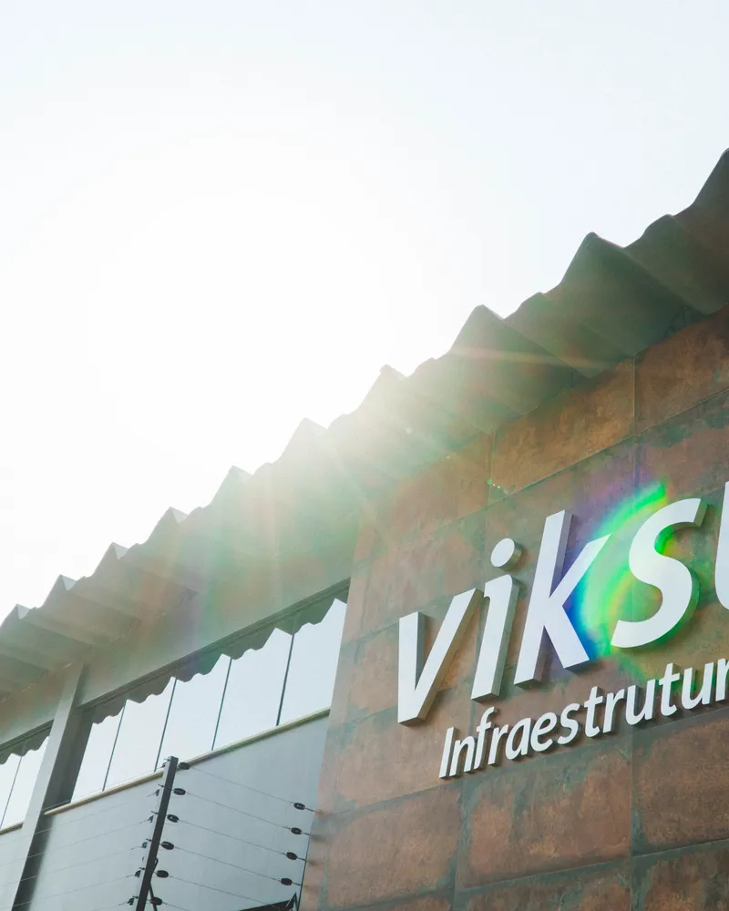 Fachada da sede da Viksul, distribuidora de infraestrutura de TI em Porto Alegre/RS